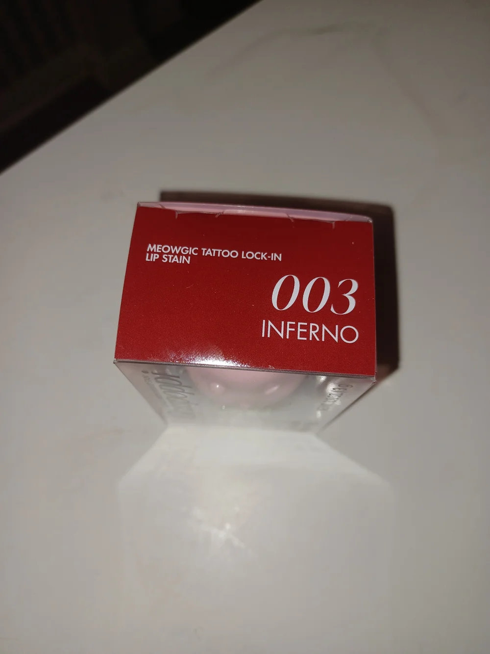 New Glosspoppi Meowgic Tattoo Lock In Pink Cat Lip Gloss Charm Keychain